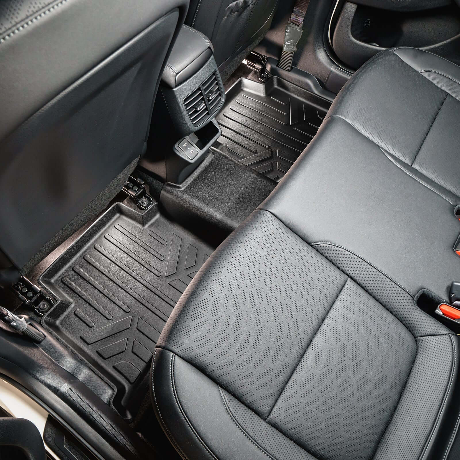 SMARTLINER Custom Fit Floor Liners For 2024 Kia Seltos with Cargo Area in Upper Position