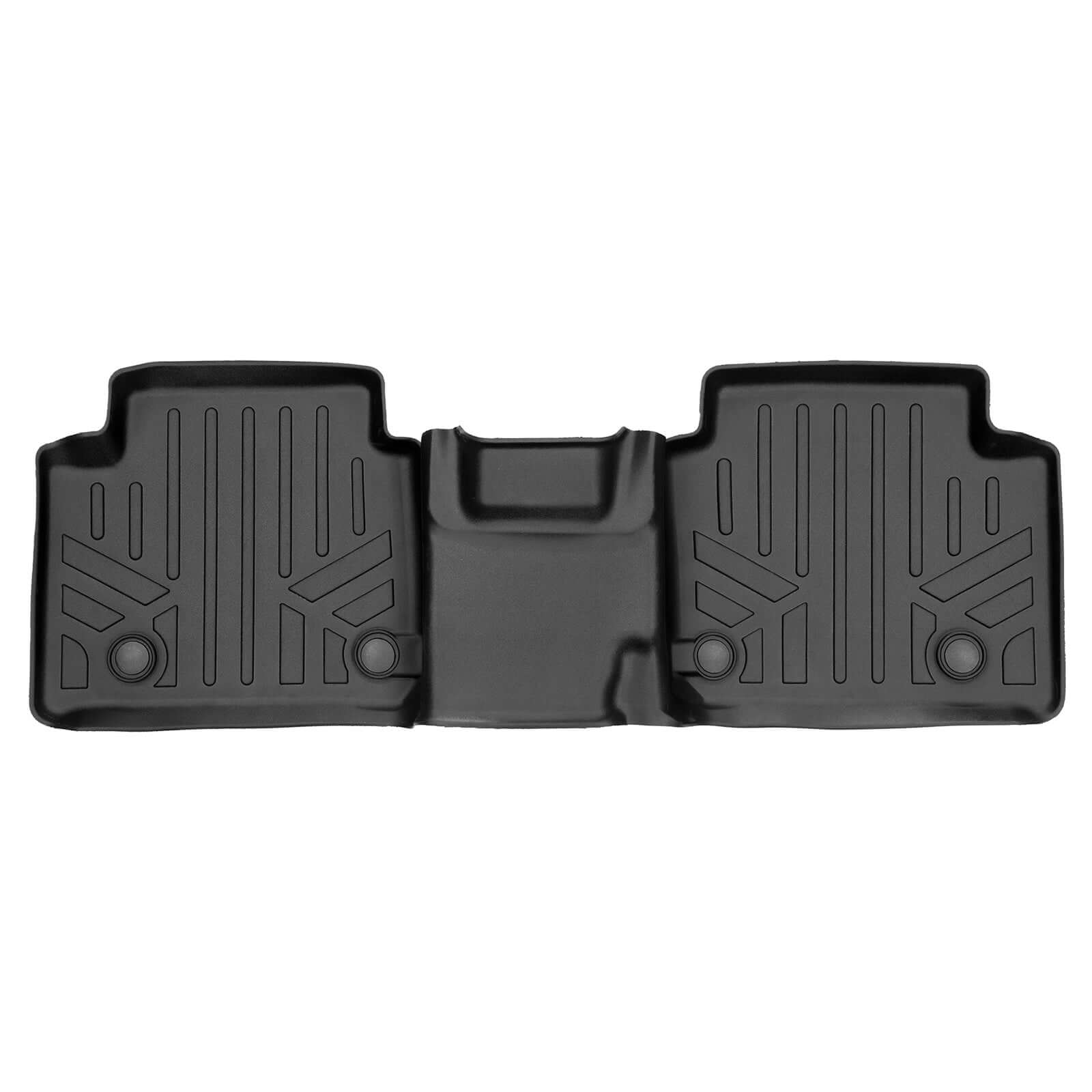 SMARTLINER Custom Fit Floor Liners For 2021-2025 Jeep Grand Cherokee L w/ 2nd Row Bench Seat (No subwoofer)