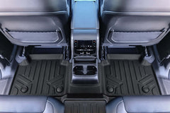 SMARTLINER Custom Fit Floor Liners For 2021-2024 Jeep Grand Cherokee L with 2nd Row Bucket Seats With Center Console (No subwoofer)