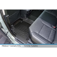 SMARTLINER Custom Fit Floor Liners For 2022-2025 Toyota Tundra/Tundra Hybrid (CrewMax Cab) with Underseat Storage