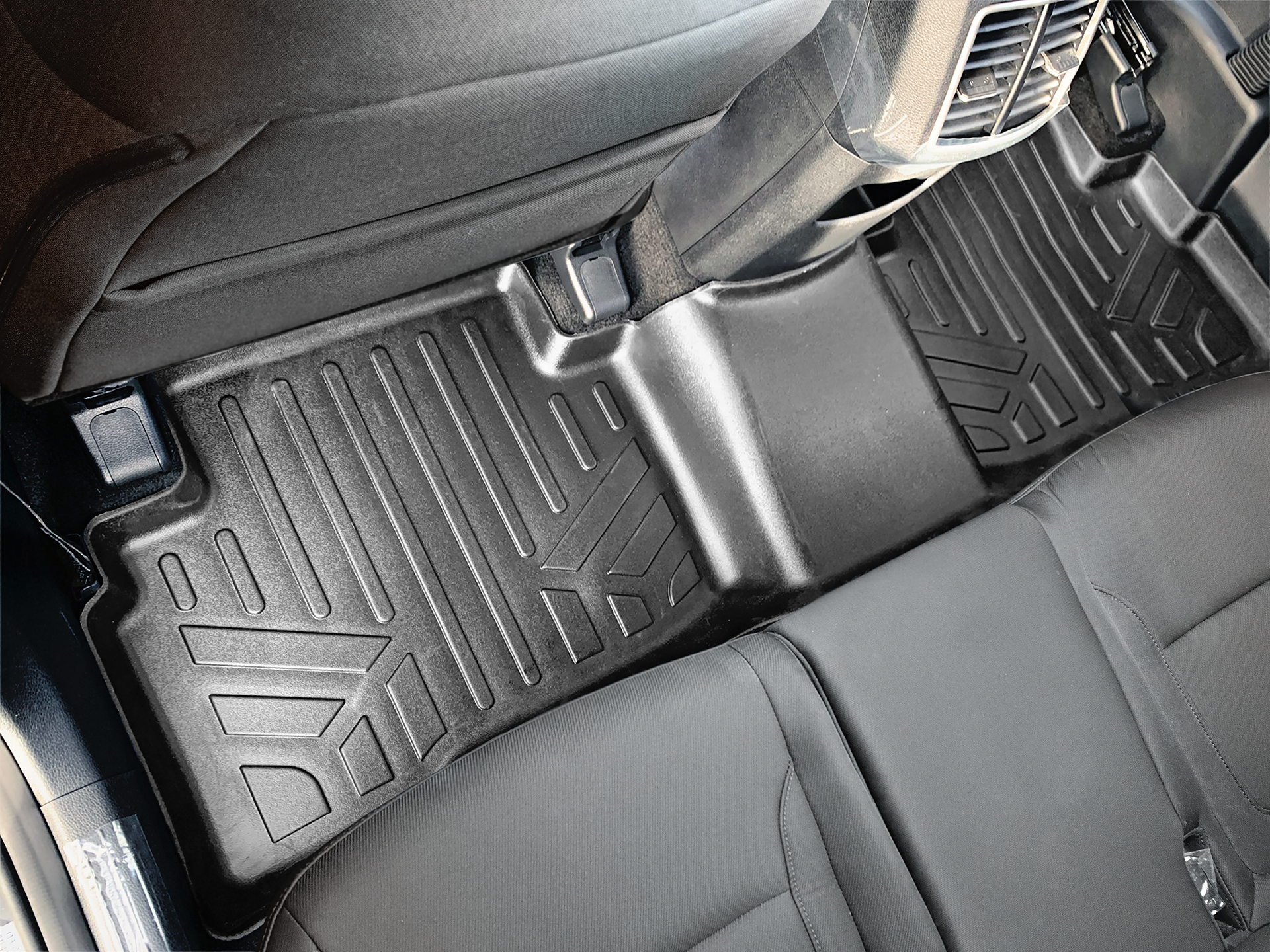 SMARTLINER Custom Fit Floor Liners For 2023-2025 Kia Sportage Hybrid Models without Subwoofer in Cargo Area