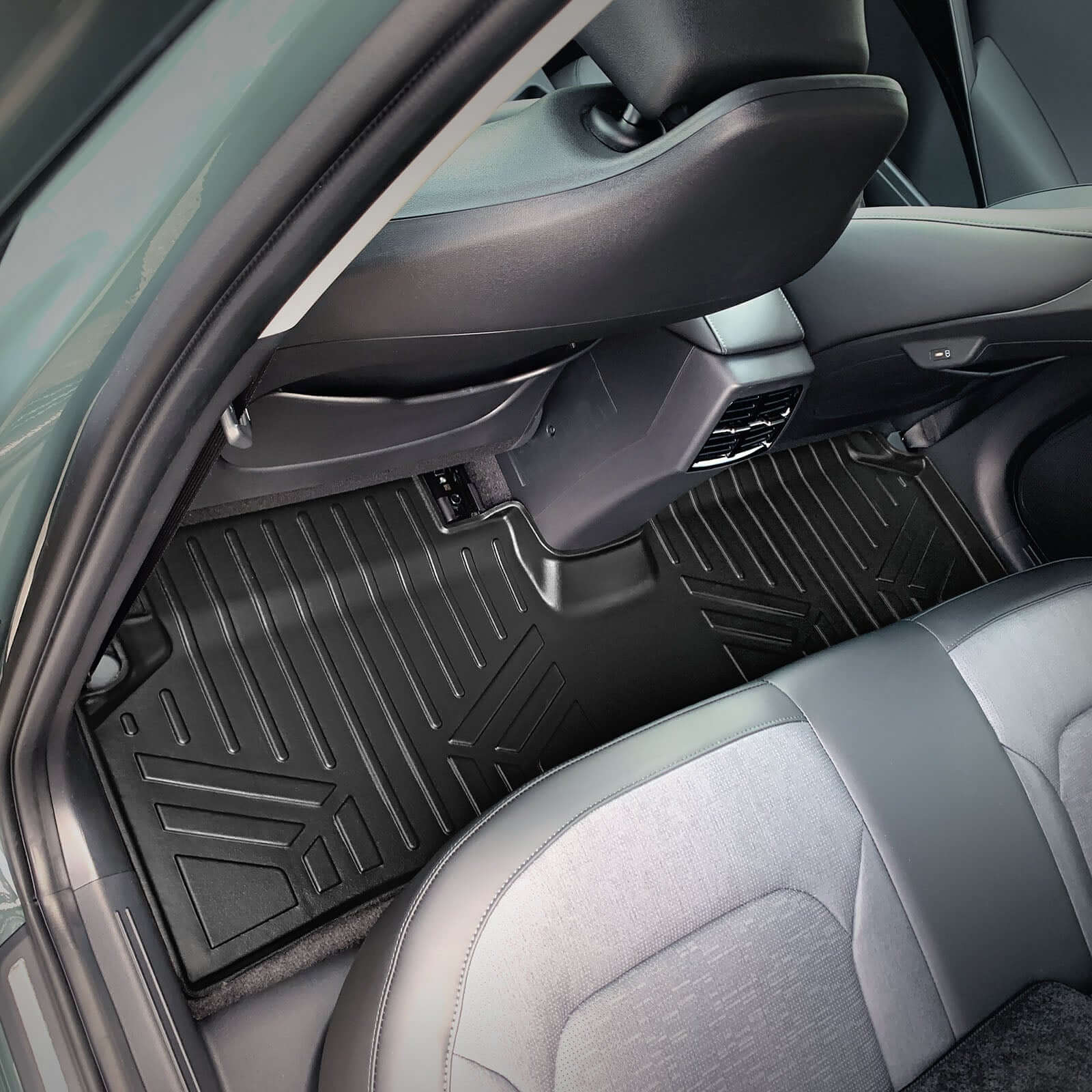 SMARTLINER Custom Fit Floor Liners For 2023-2024 Kia Niro EV without dual level cargo board (Does Not Fit Plug-In Hybrid Models)