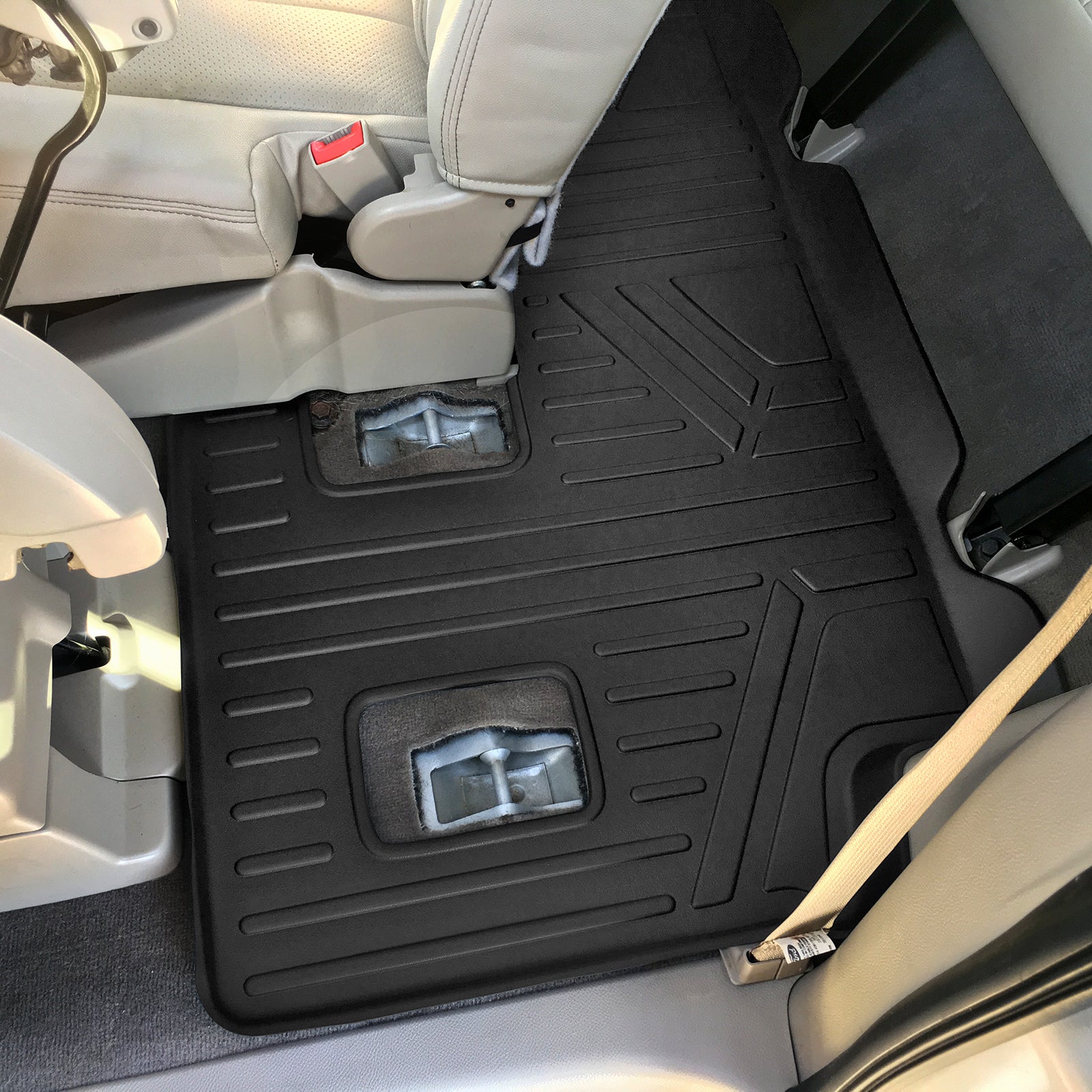 Smart Trim™ Custom Fit Floor Liners For 2007 - 2017 Ford Expedition EL/Lincoln Navigator L (with 2nd Row Bench Seat or Console)