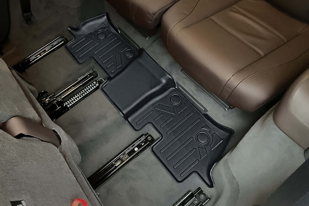 SMARTLINER Custom Fit Floor Liners For 2020-2024 Mercedes-Benz GLS-Class 7 Passenger With 2nd Row Bucket Seats