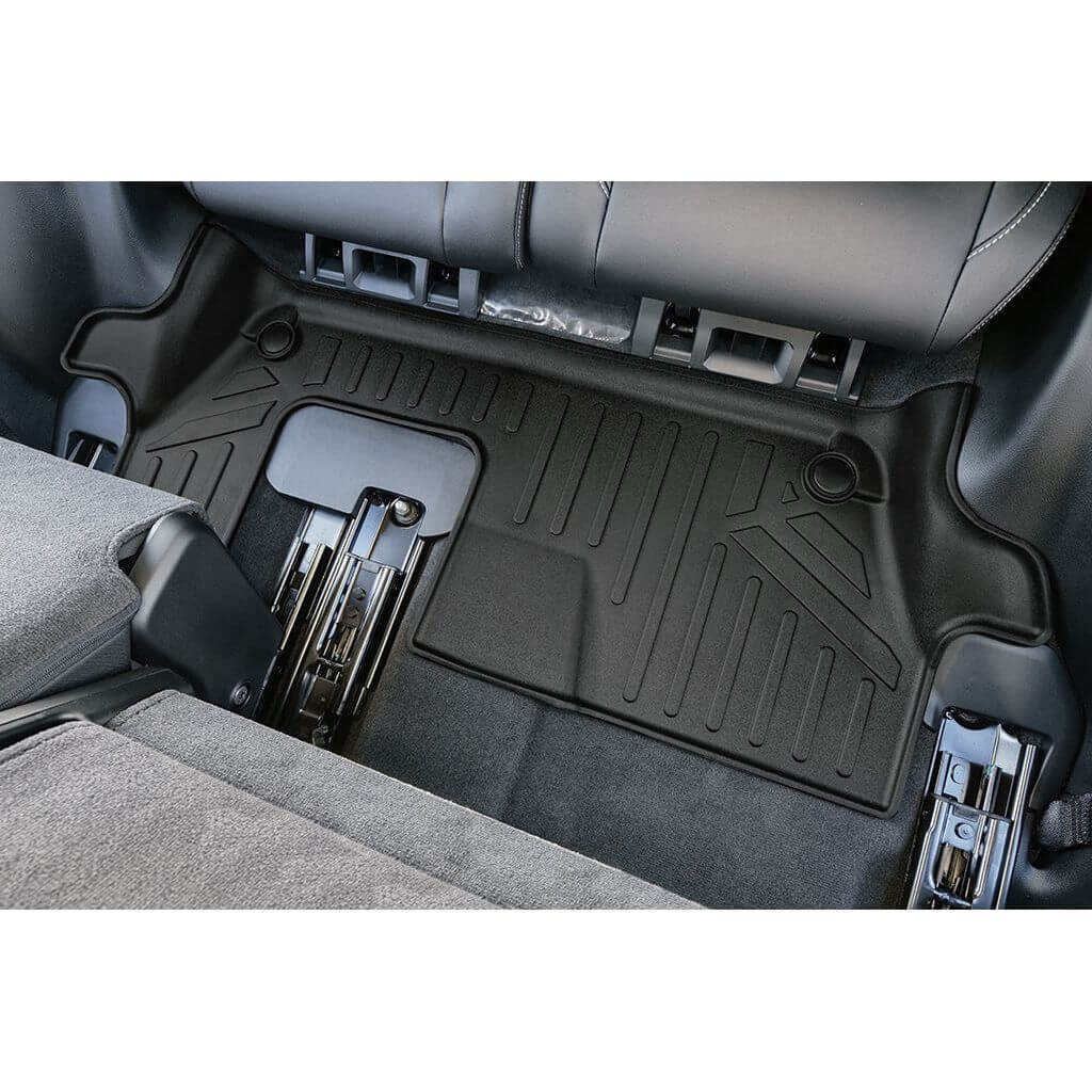 SMARTLINER Custom Fit Floor Liners For 2021-2024 Jeep Grand Cherokee L w/ 2nd Row Bench Seat