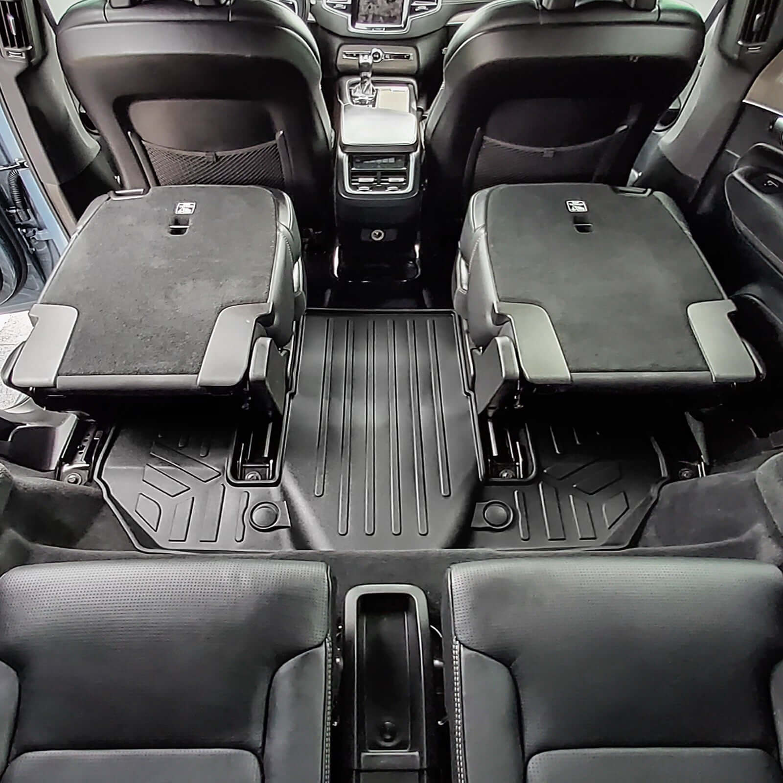 SMARTLINER Custom Fit Floor Liners For 2021-2025 Volvo XC90 (6 Passenger Models)