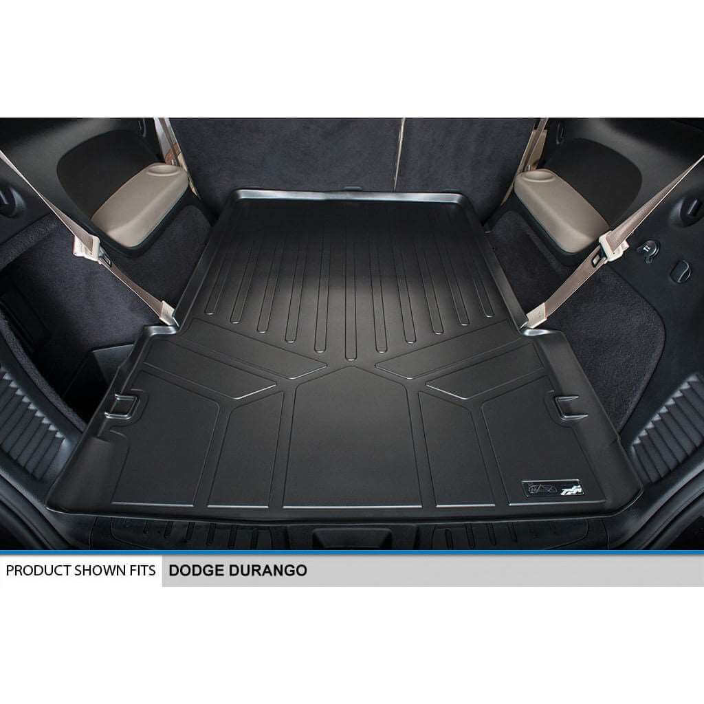 SMARTLINER Custom Fit for 13-16 Durango with 1st Row Dual Floor Hooks & 2nd Row Bucket Seats - Smartliner USA