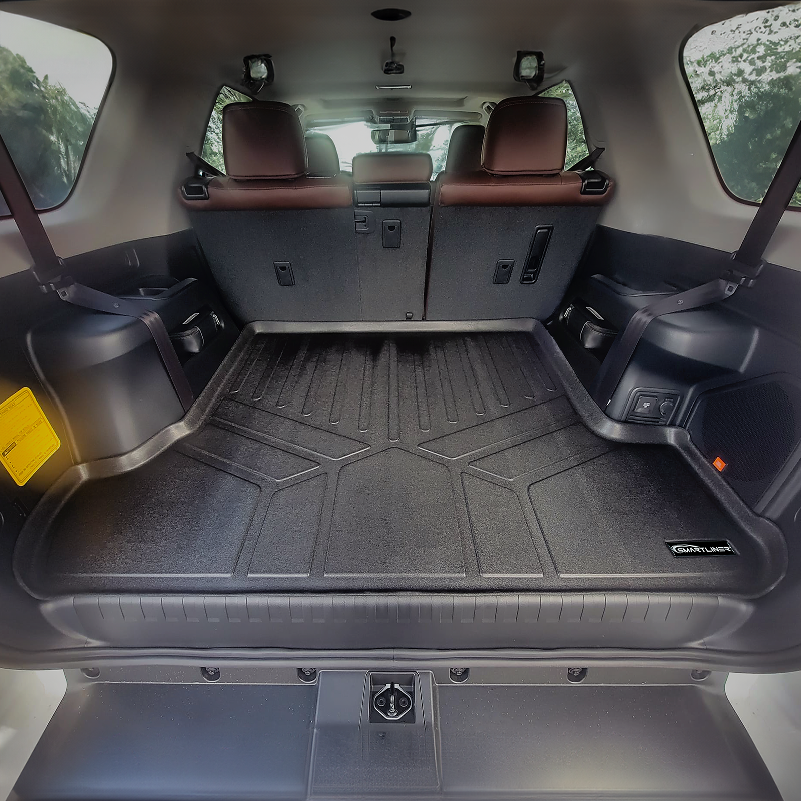 SMARTLINER Custom Fit Floor Liners For 2013-2024 Toyota 4Runner (7 Passenger with 3rd Row Seats)