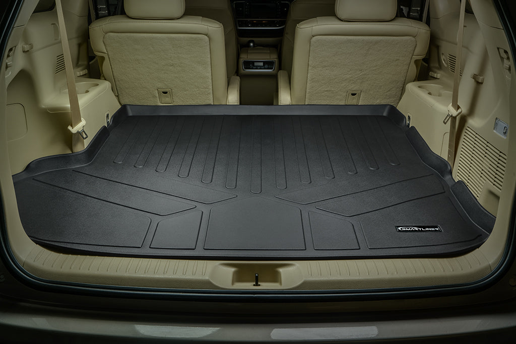 SMARTLINER Custom Fit Floor Liners For 2014-2019 Highlander with 2nd Row Bucket Seats (No Hybrid)