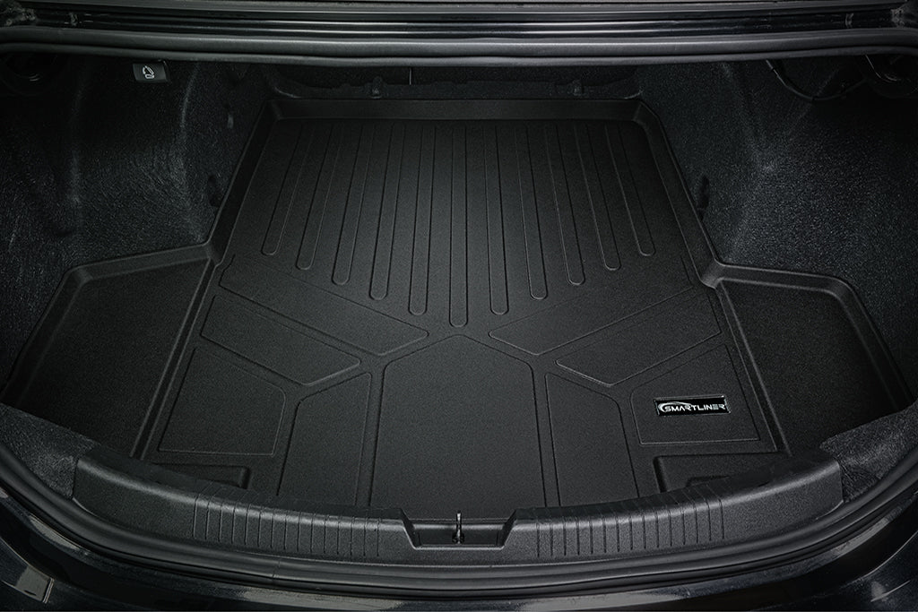 SMARTLINER Custom Fit Floor Liners For 2016-2024 Chevrolet Malibu (No Hybrid or 2016 Malibu Limited Models)