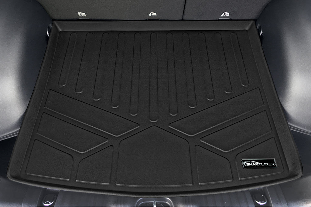 SMARTLINER Custom Fit Floor Liners For 2017-2024 Jeep Compass with Dual Driver Side Floor Hooks (New Body Style)