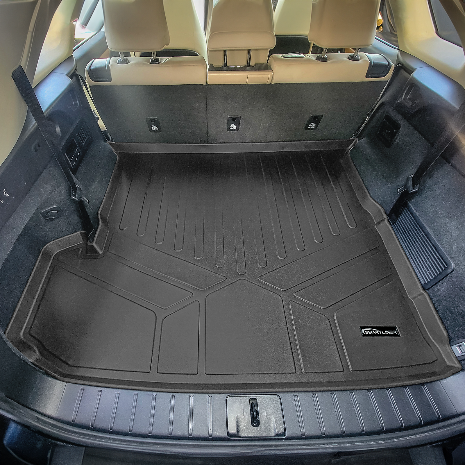 SMARTLINER Custom Fit Floor Liners For 2018-2022 Lexus RXL (7 Passenger)