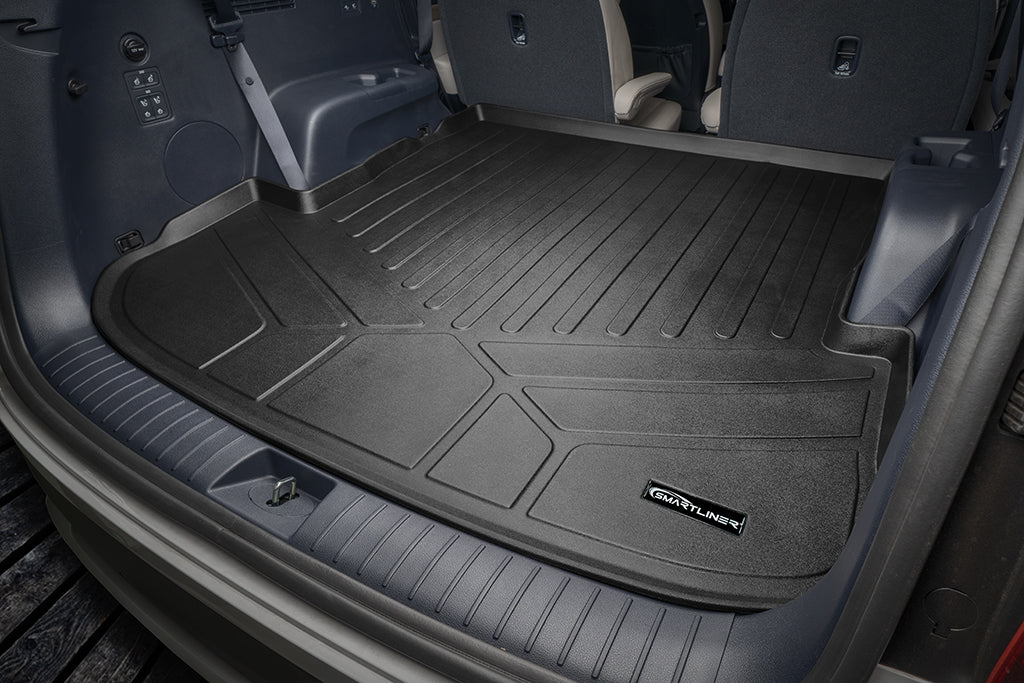 SMARTLINER Custom Fit Floor Liners For 2020-2025 Hyundai Palisade with 2nd Row Bench