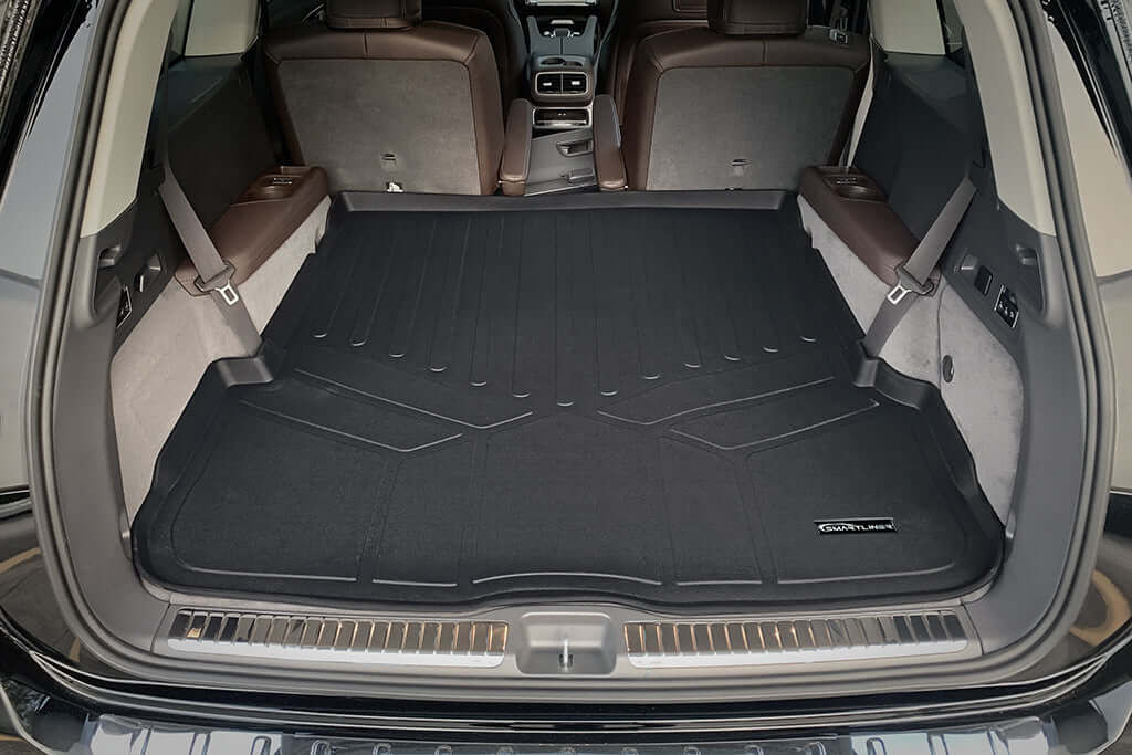 SMARTLINER Custom Fit Floor Liners For 2020-2024 Mercedes-Benz GLS-Class 7 Passenger With 2nd Row Bucket Seats