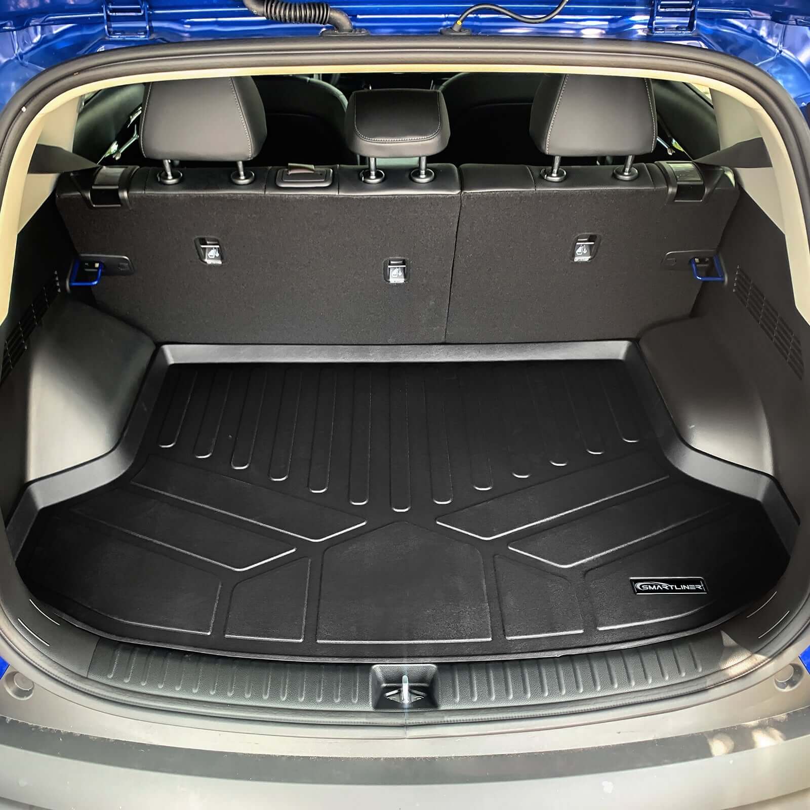 SMARTLINER Custom Fit Floor Liners For 2021-2023 Kia Seltos Lower Cargo Position