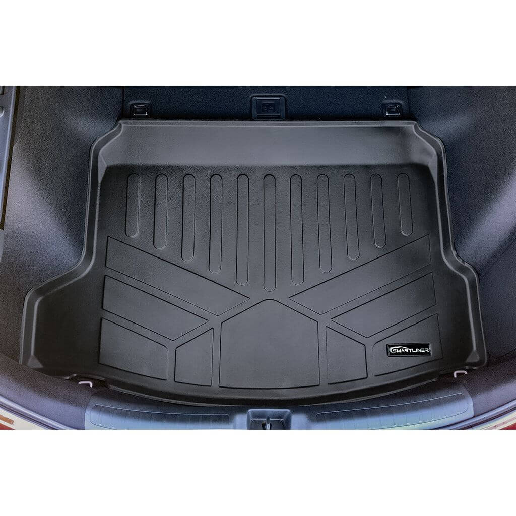 SMARTLINER Custom Fit Floor Liners For 2022-2025 Honda Civic Hatchback/2023-2025 Civic Type R w/o 2nd Row USB Ports