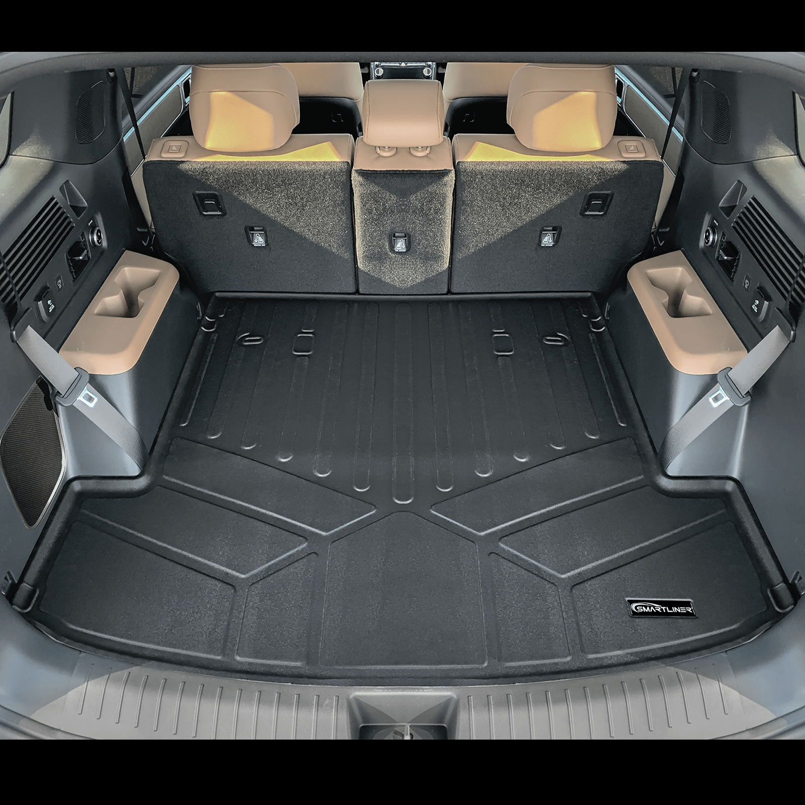 SMARTLINER Custom Fit Floor Liners For 2024 - 2025 Hyundai Santa Fe Hybrid