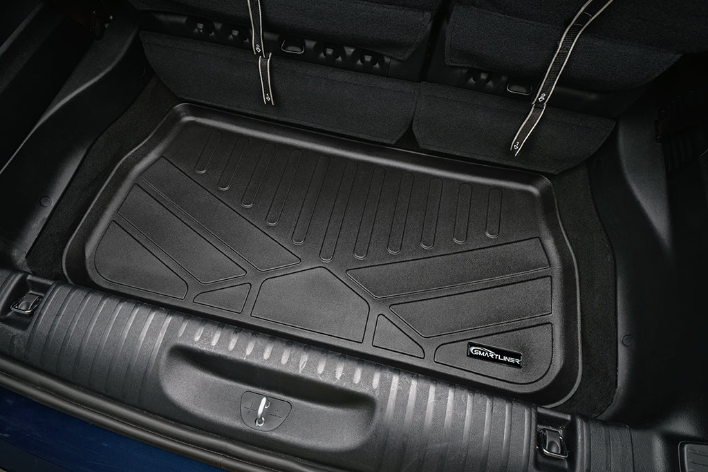 SMARTLINER Custom Fit Floor Liners For 2017-2020 Chrysler Pacifica with 2nd Row Bench Seats (7 Passenger Model)