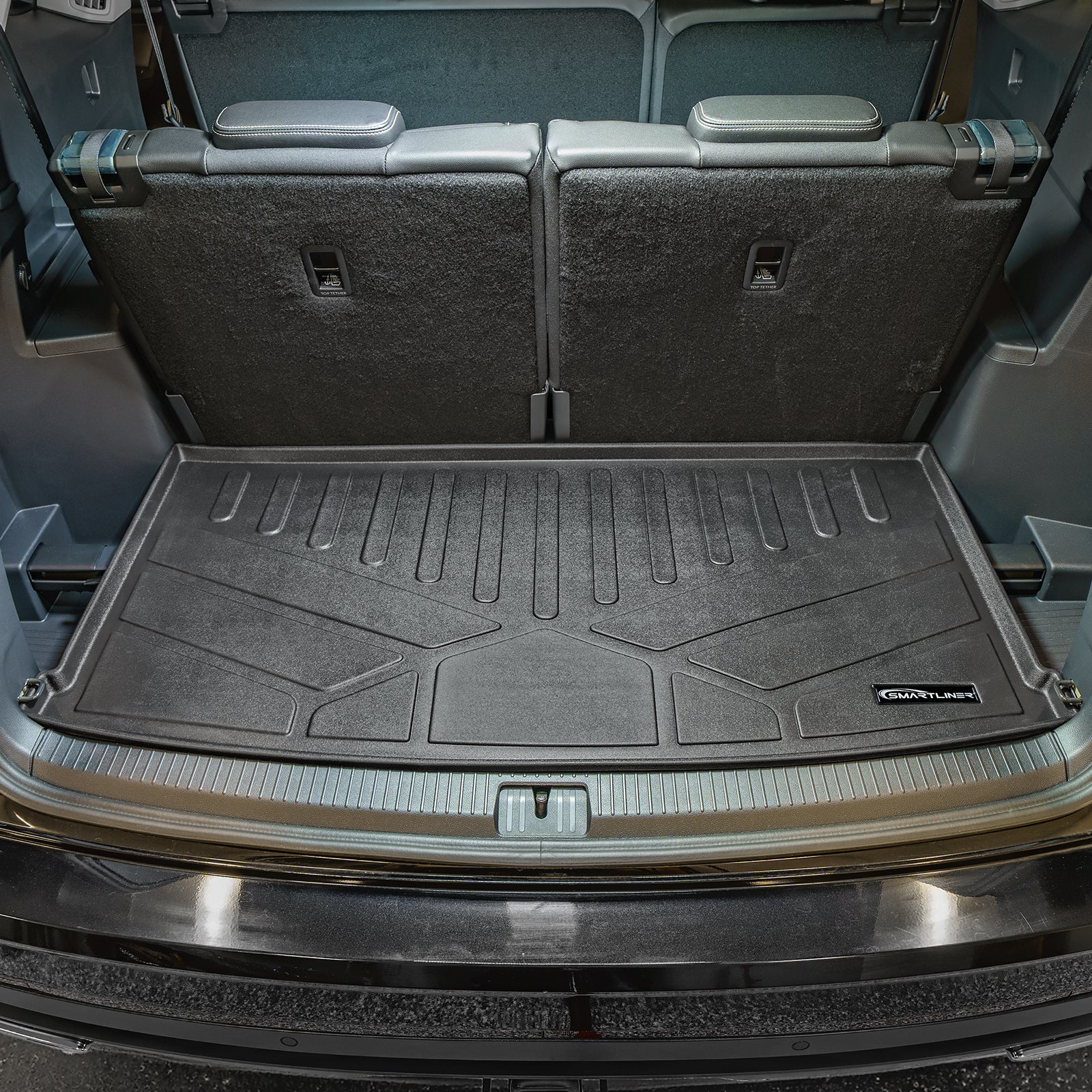 SMARTLINER Custom Fit Floor Liners For 2018-2024 Atlas (with 2nd Row Bucket Seats)