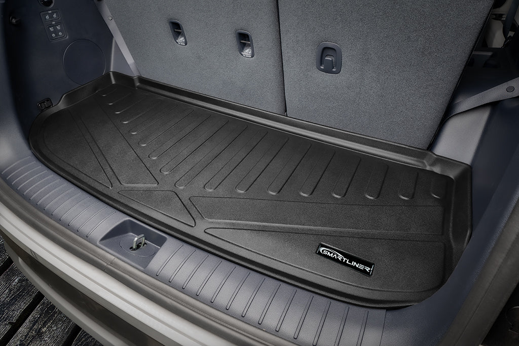 SMARTLINER Custom Fit Floor Liners For 2020-2025 Hyundai Palisade with 2nd Row Bench