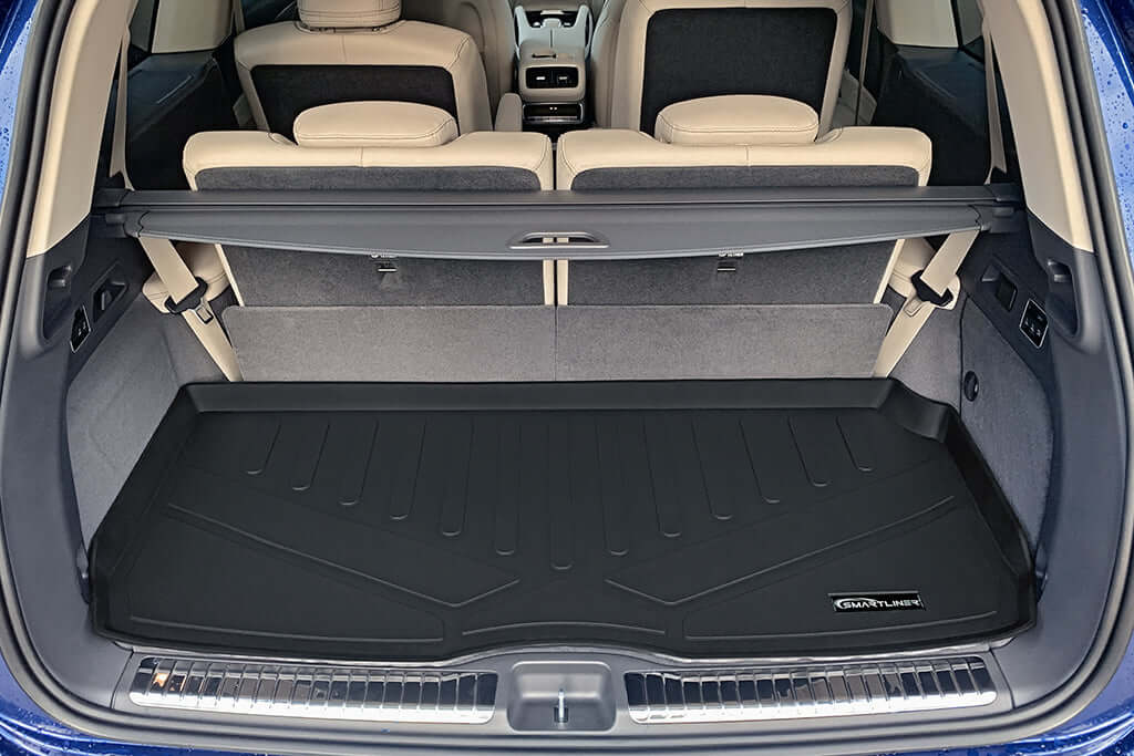 SMARTLINER Custom Fit Floor Liners For 2020-2024 Mercedes-Benz GLS-Class 7 Passenger With 2nd Row Bucket Seats