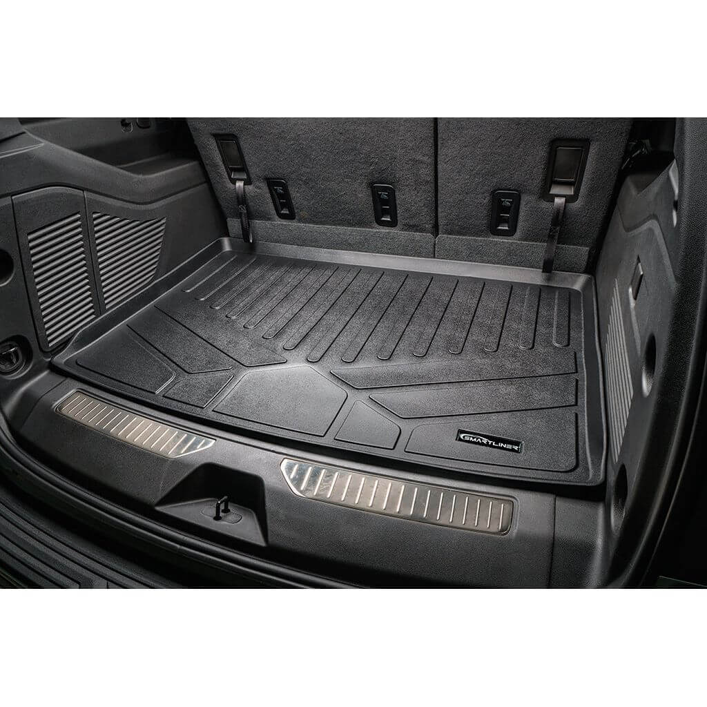 SMARTLINER Custom Fit Floor Liners For 2021-2024 GMC Yukon XL/ Yukon Denali XL with 2nd Row Bench Seat