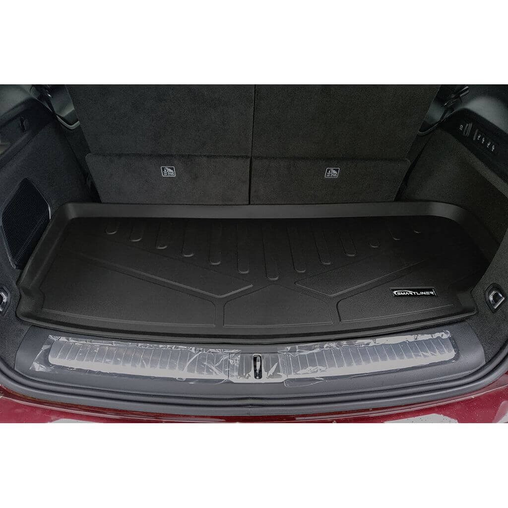 SMARTLINER Custom Fit Floor Liners For 2021-2024 Jeep Grand Cherokee L w/ 2nd Row Bench Seat