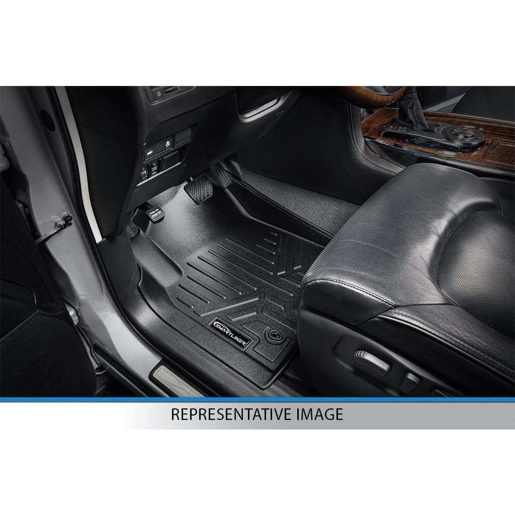 SMARTLINER Custom Fit for 19-20 Ram 1500 Crew Cab Vinyl Flooring without Rear Underseat Storage Box - Smartliner USA