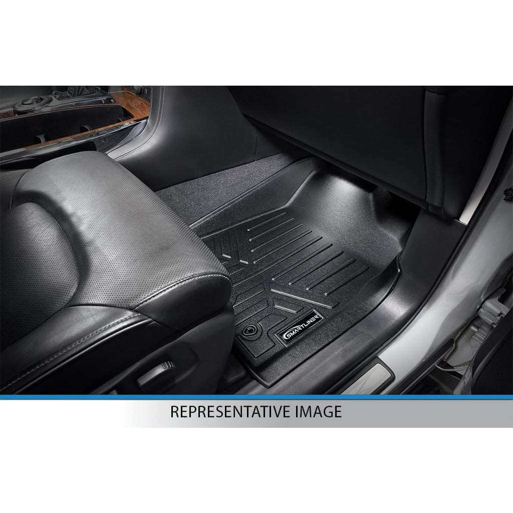 SMARTLINER Custom Fit for 19-20 Ram 1500 Quad Cab Vinyl Floor without Rear Underseat Storage Box - Smartliner USA