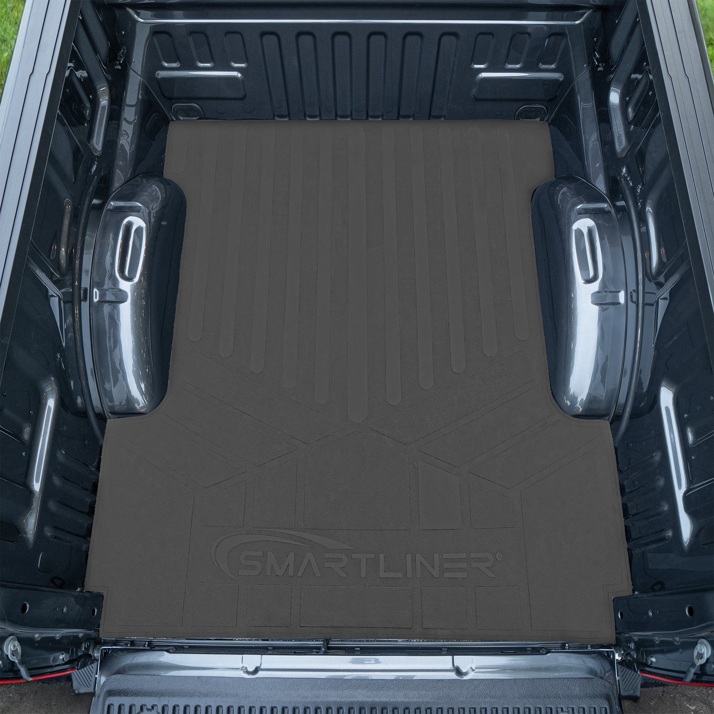 SmartCoverage™ Custom Fit Floor Liners For 2015-2024 Ford F-150 SuperCrew Cab with 1st Row Bench Seat No 2nd Row Underseat Storage (Vinyl Flooring)