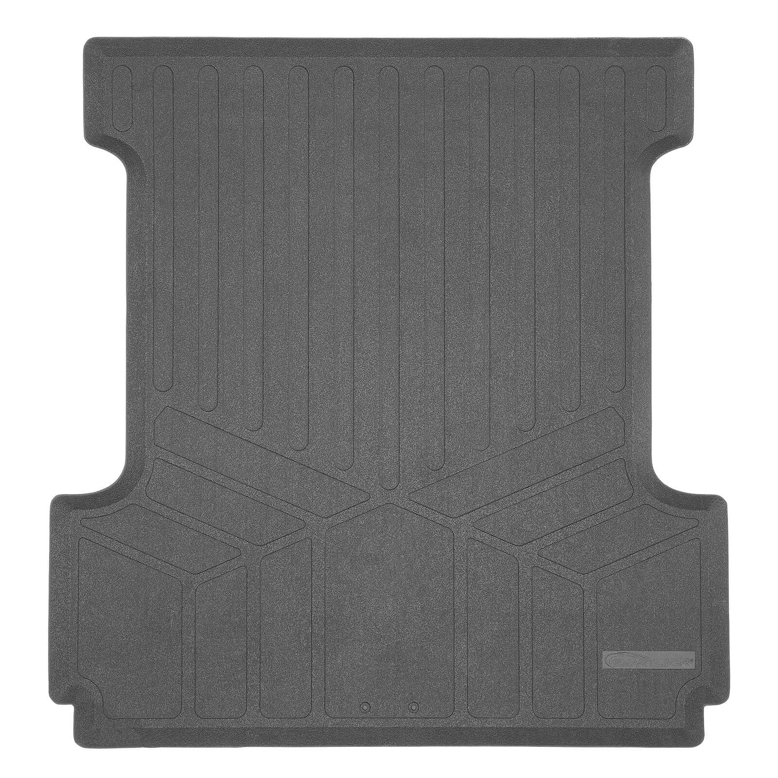 SMARTLINER Smart Coverage™ Custom Fit Floor Liners For 2015-2024 Ford F-150 with 1st Row Bucket Seats & 2nd Row Under Seat Storage (Vinyl Flooring)