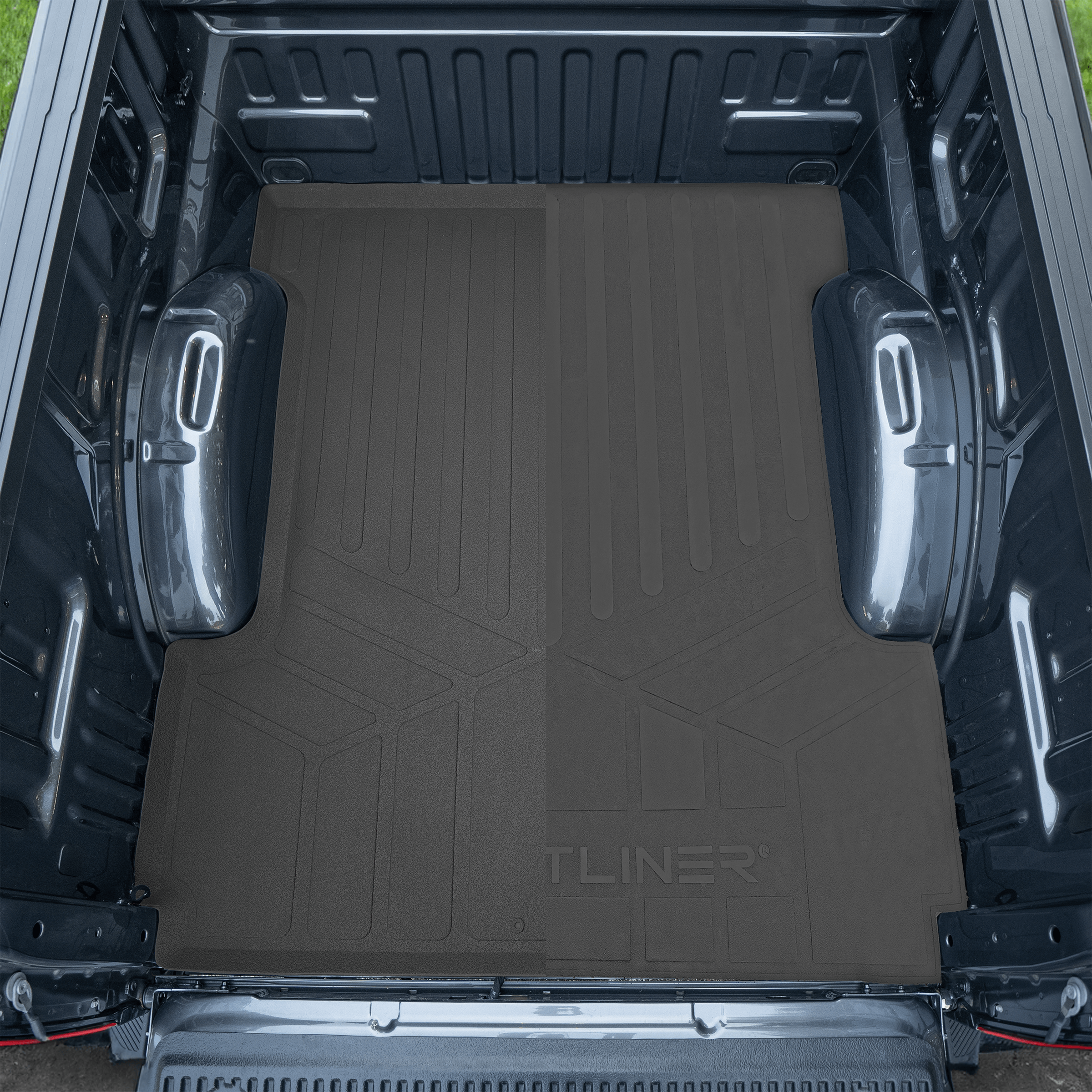 SMARTLINER Smart Coverage™ Custom Fit Floor Liners For 2022-2024 Ford F-150 Lightning with 1st Row Bucket Seats & 2nd Row Under Seat Storage