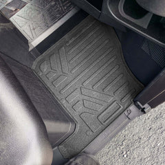 SMARTLINER Custom Fit Rugged Rubber Floor Liners For 2019-2025 Polaris Ranger 1000 (3 seater)