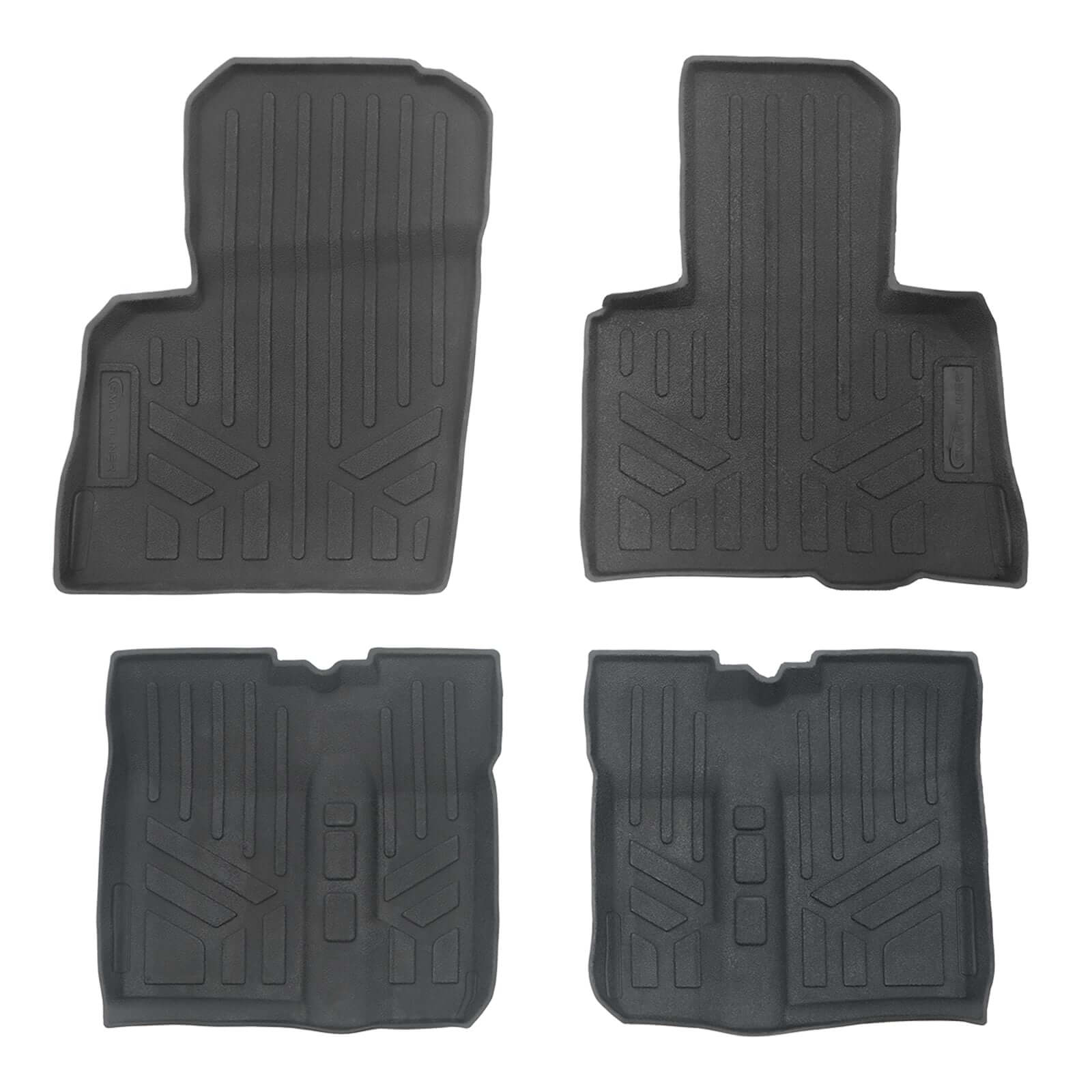 2 Row Rugged Rubber Mat Set