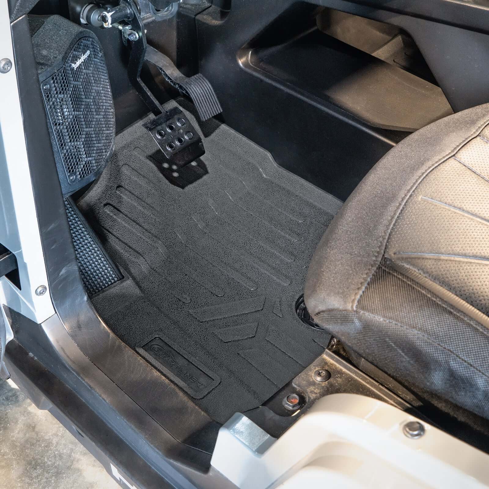 SMARTLINER Custom Fit Rugged Rubber Floor Liners For 2019-2024 Polaris General XP 4 1000