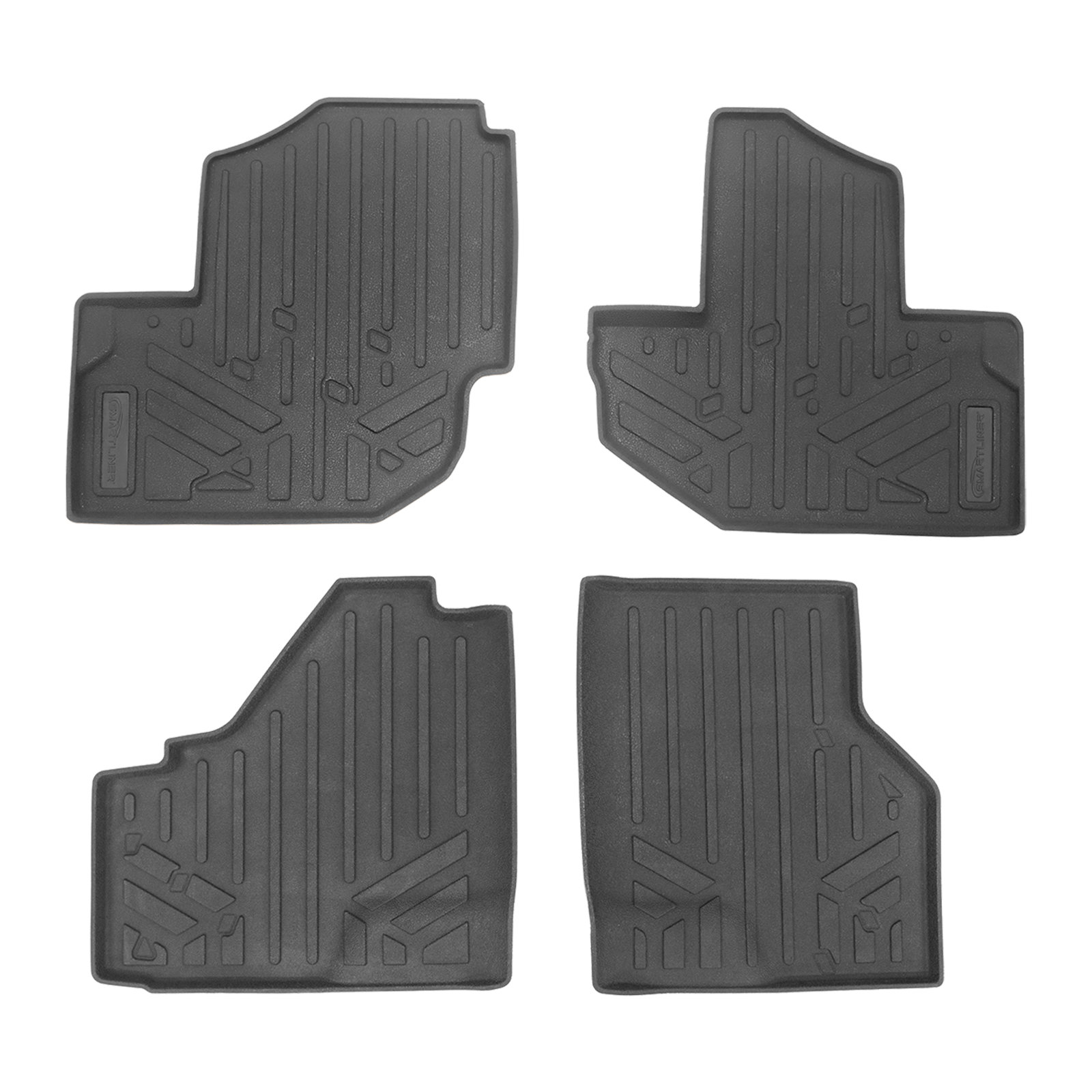 2 Row Rugged Rubber Mat Set