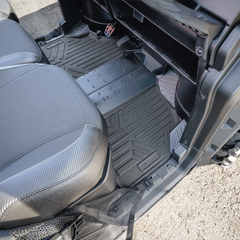 SMARTLINER Custom Fit Rugged Rubber Floor Liners For 2016-2024 Can-Am Defender (3 Seater)