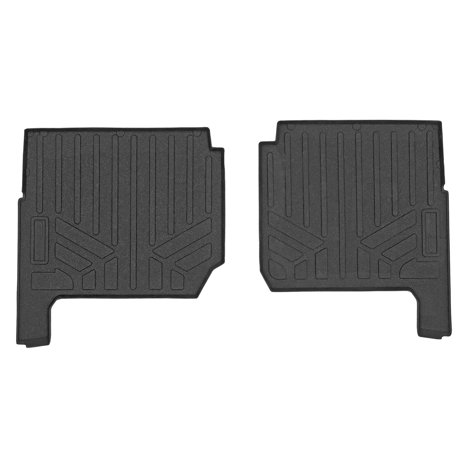 2nd Row Rugged Rubber Mat Set