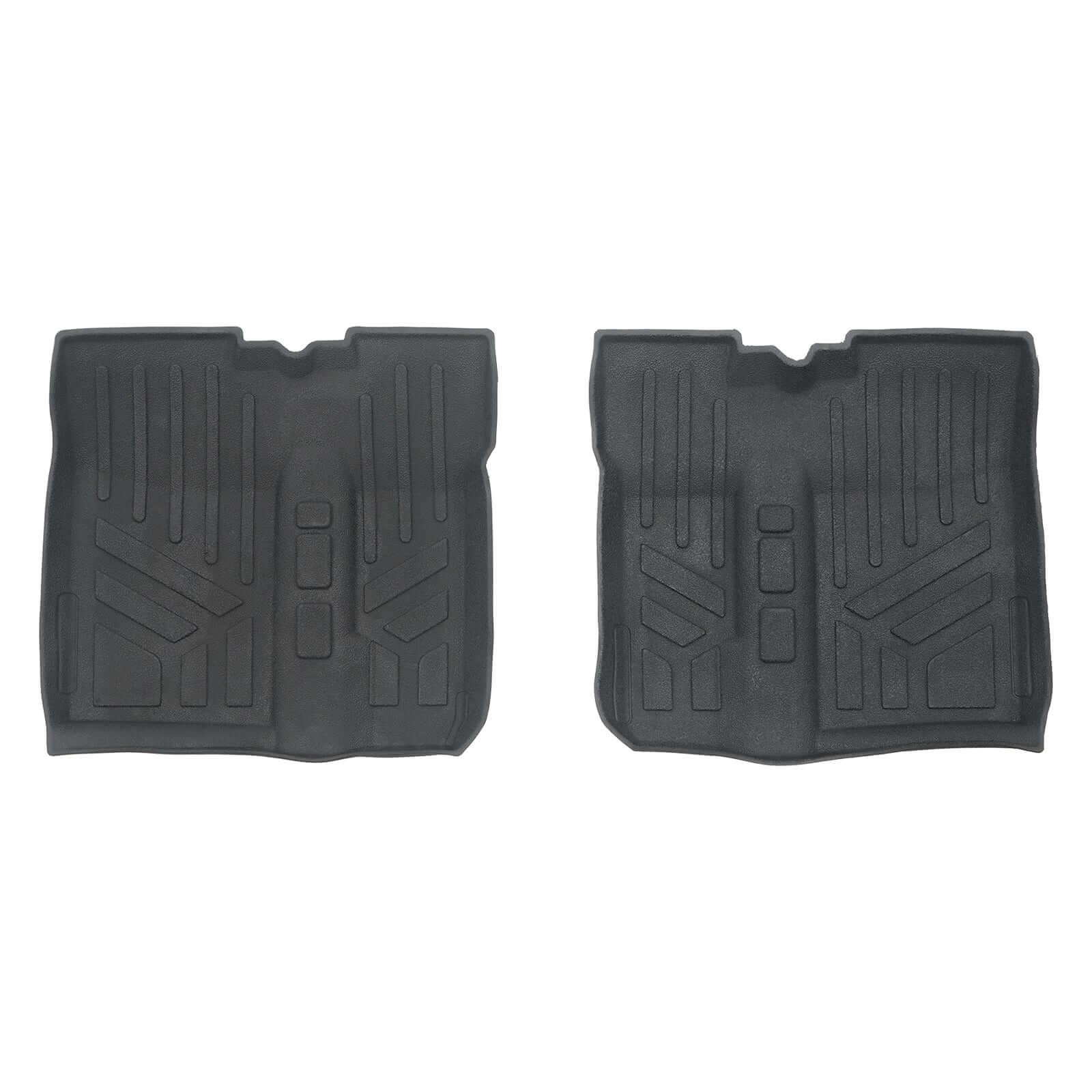 2nd Row Rugged Rubber Mat Set