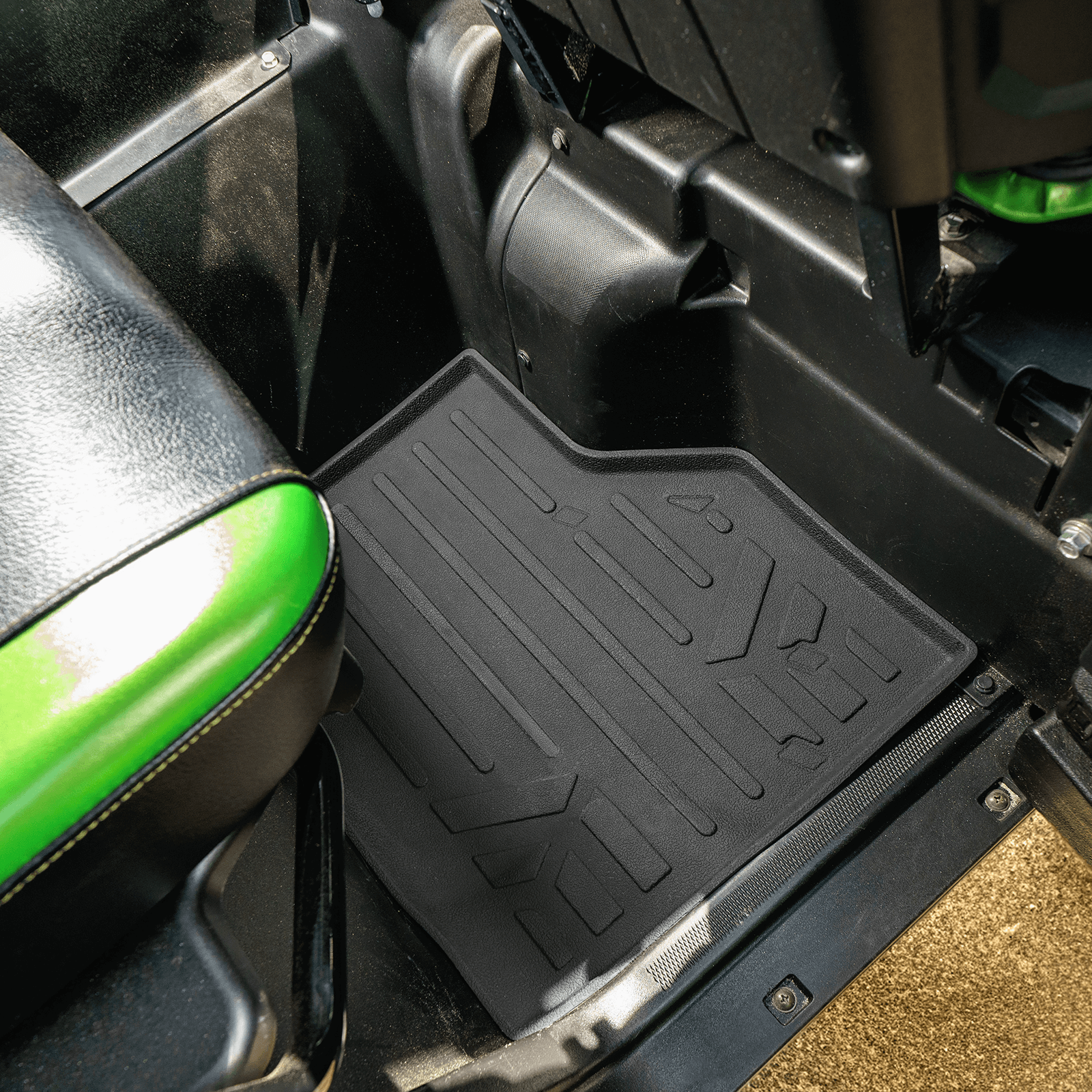 2 Row Rugged Rubber Mat Set And Truck Bed Mat Liner