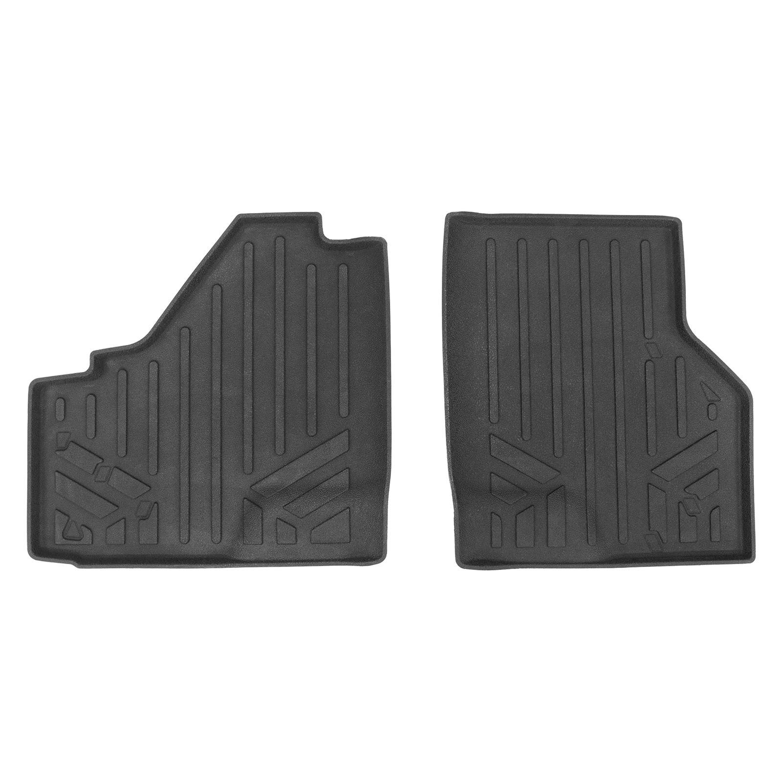 2nd Row Rugged Rubber Mat Set