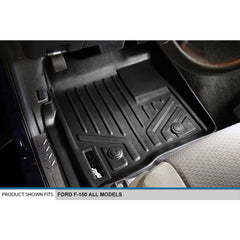 SMARTLINER Custom Fit for 2009-2010 Ford F-150 SuperCab Non Flow-Through Center Console - Smartliner USA