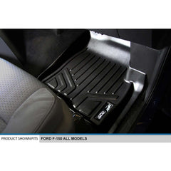 SMARTLINER Custom Fit for 2009-2010 Ford F-150 SuperCab with Flow-Through Center Console - Smartliner USA