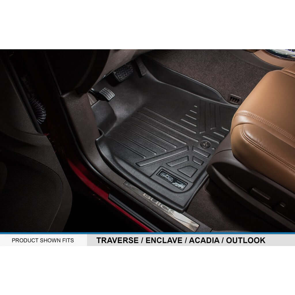 SMARTLINER Custom Fit for Traverse/Enclave/Acadia/Outlook (with 2nd Row Bench Seat) - Smartliner USA