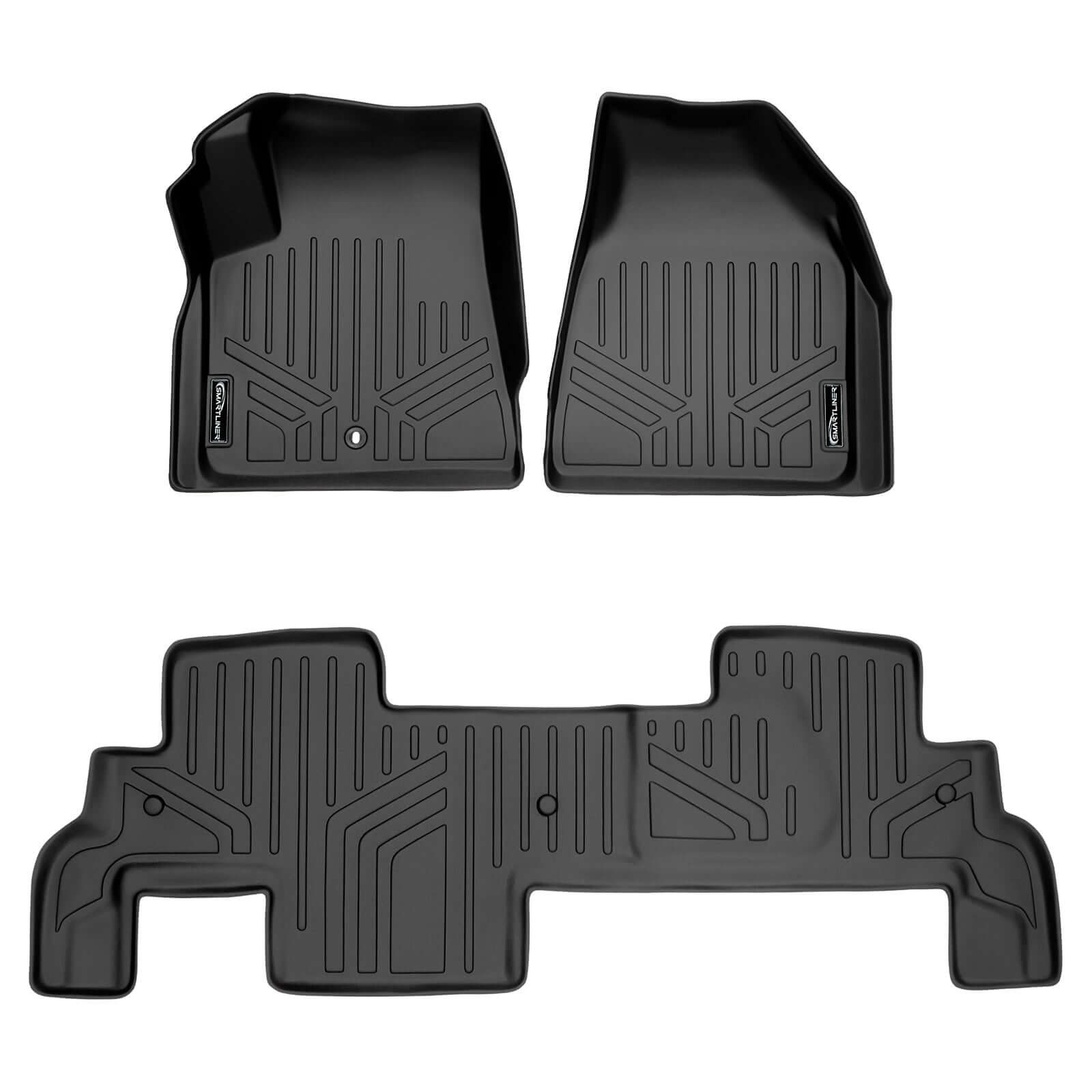 SMARTLINER Custom Fit for Traverse/Enclave/Acadia/Outlook (with 2nd Row Bench Seat) - Smartliner USA