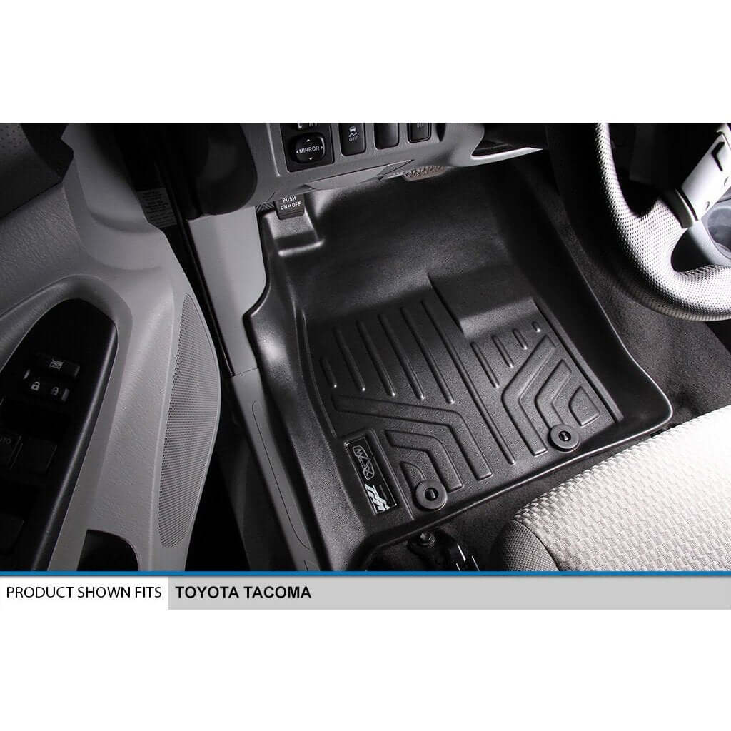 SMARTLINER Smart Coverage™ Custom Fit Floor Liners For 2012-2015 Toyota Tacoma Double Cab