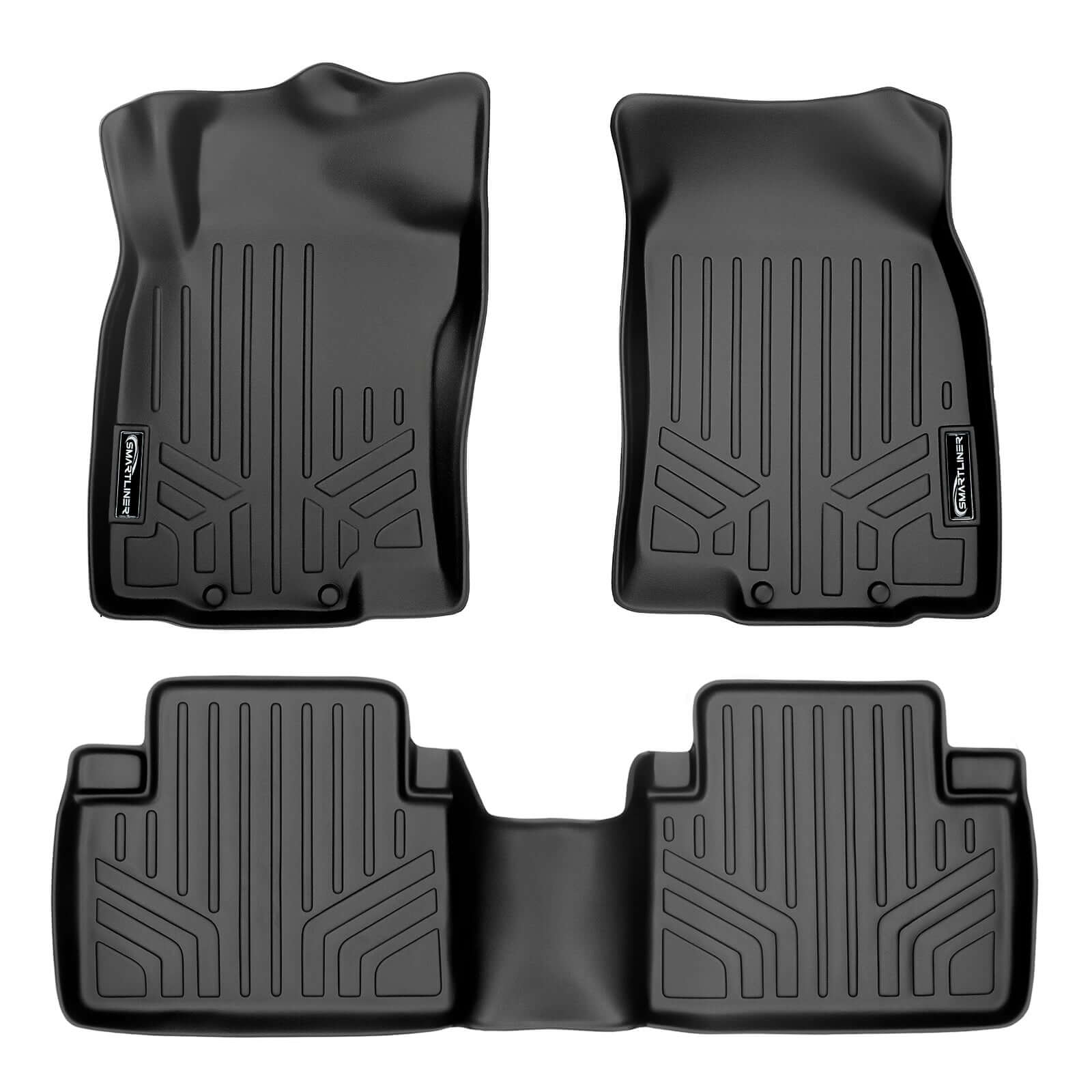 SMARTLINER Custom Fit Floor Liners For 2014-2020 Nissan Rogue (without 3rd Row Seats)