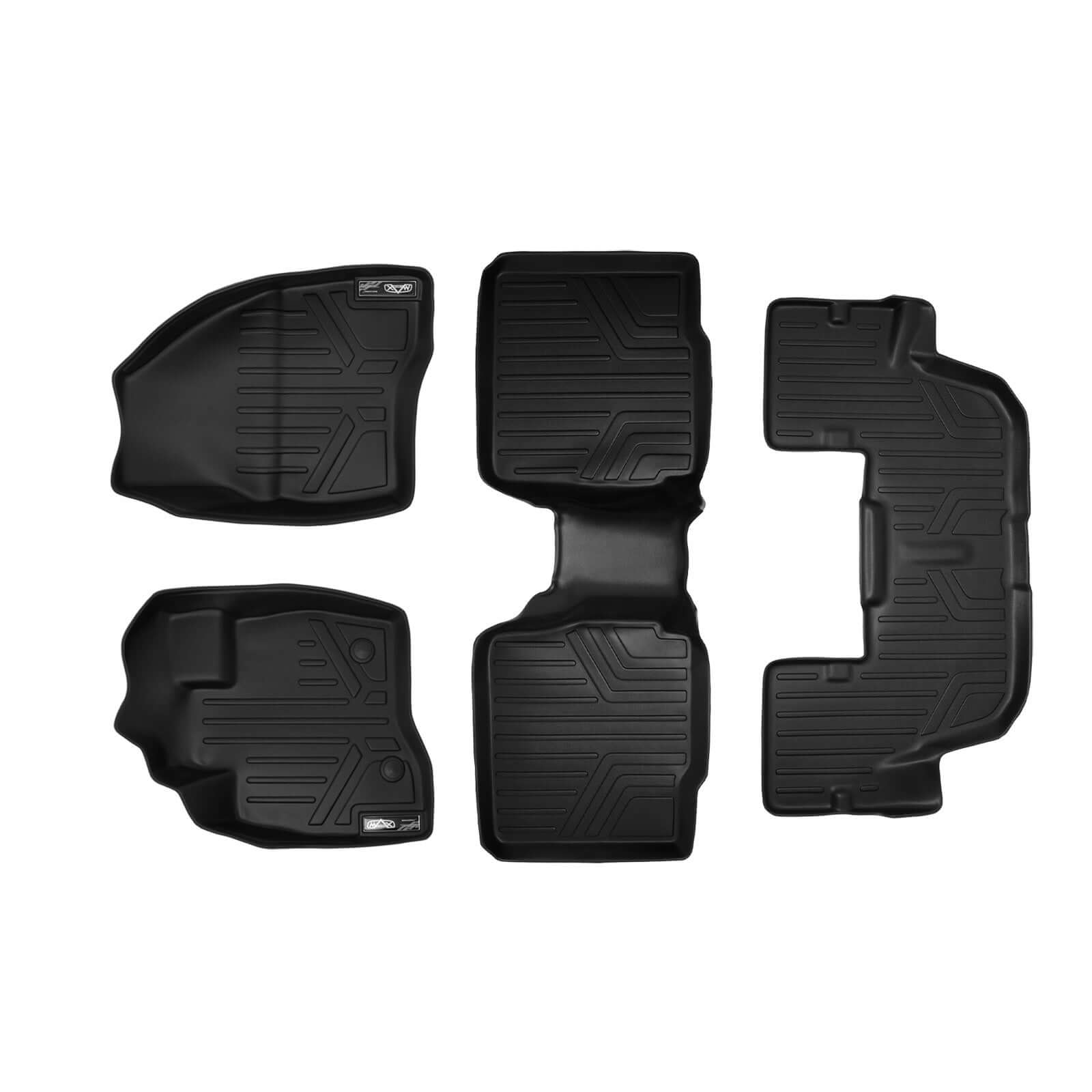 SMARTLINER Custom Fit for 2015-2016 Ford Explorer with 2nd Row Center Console - Smartliner USA