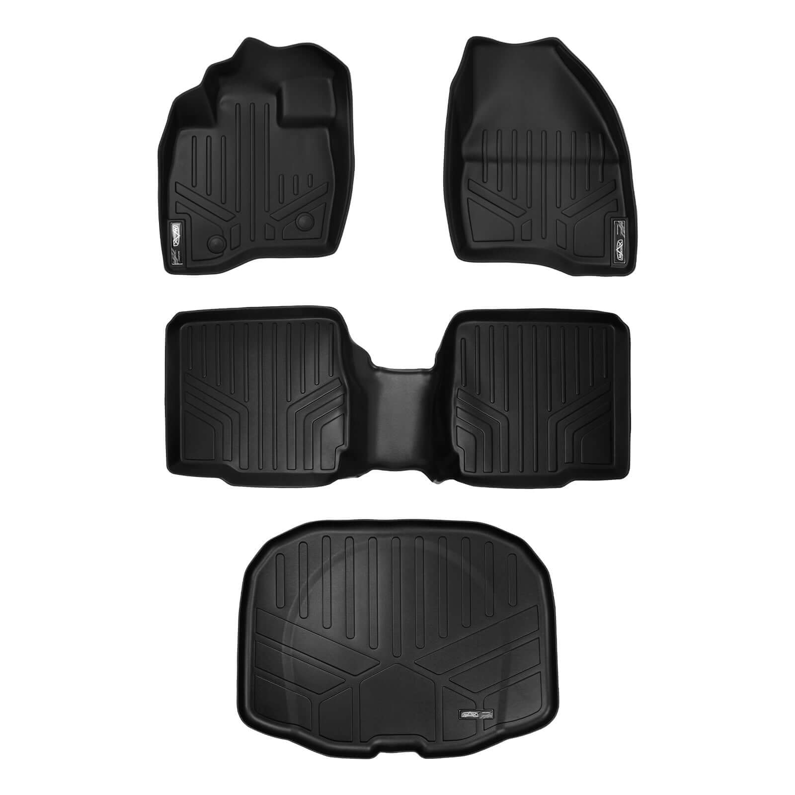 SMARTLINER Custom Fit for 2015-2016 Ford Explorer with 2nd Row Center Console - Smartliner USA