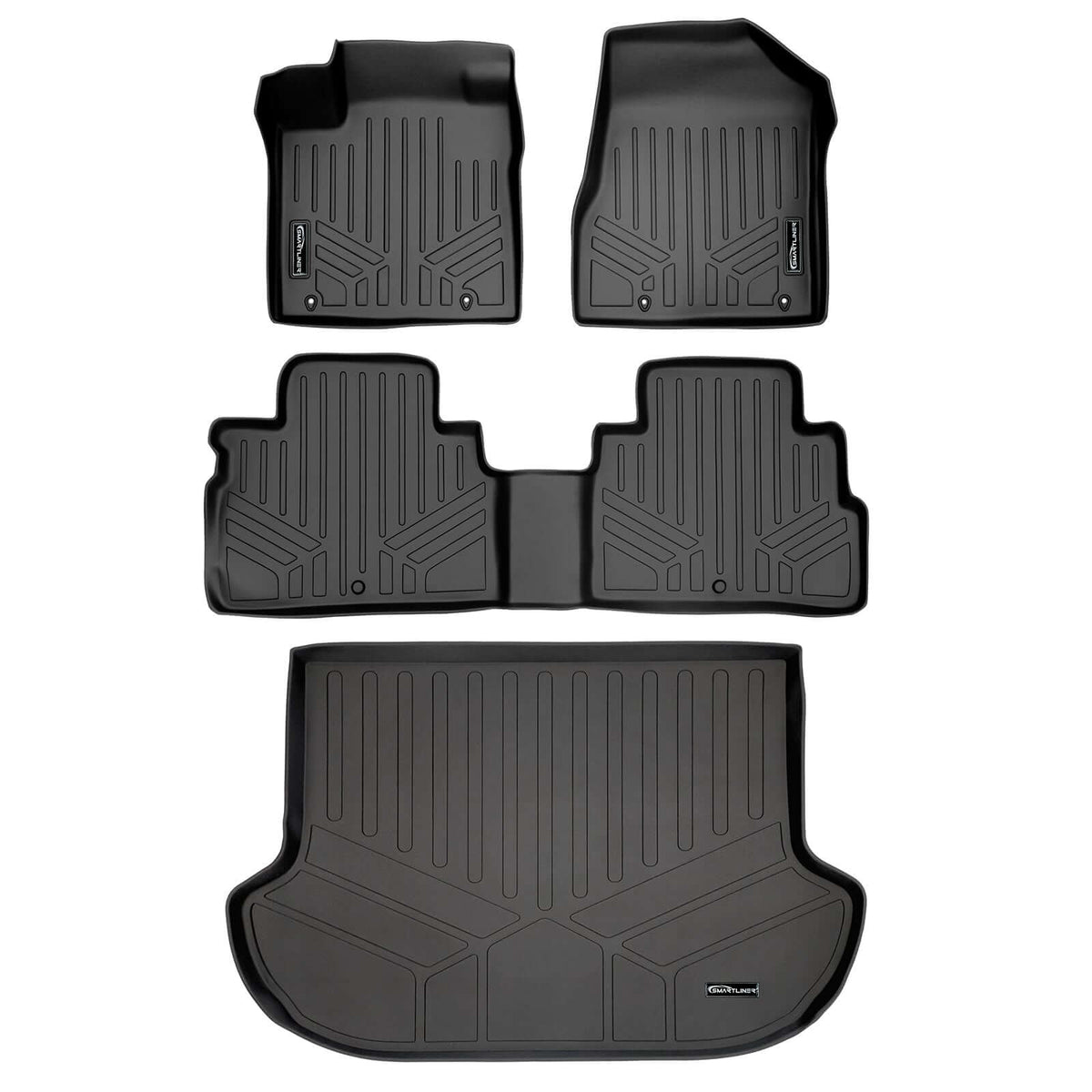 SMARTLINER Custom Fit Floor Liners For 2015-2018 Nissan Murano